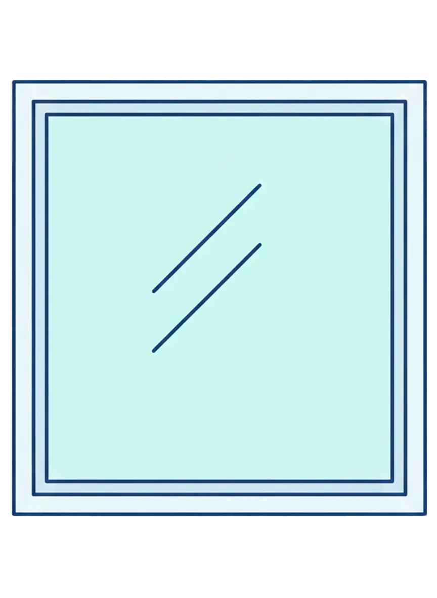 2-Pintainen ikkuna